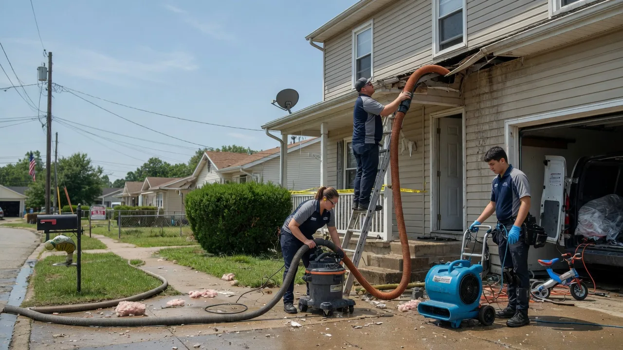 Water Damage Restoration in North Little Rock, AR near me